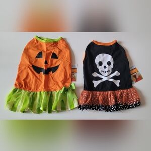 2 New Puppy Dog Outfits Martha Stewart Halloween Costumes M Tutu Dress